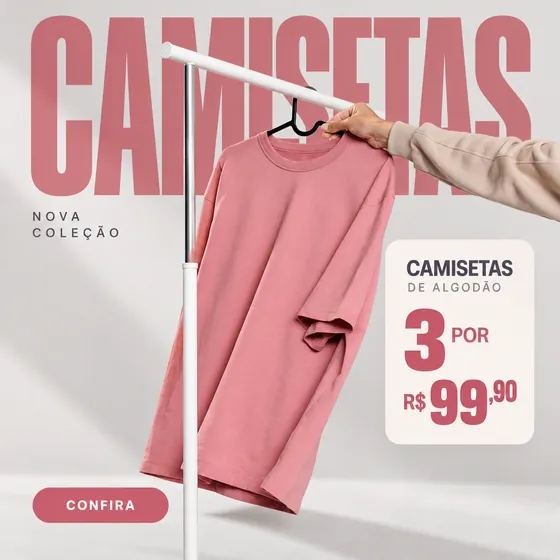 Arte de divulgação gerada pelo MovCreative (Moda)